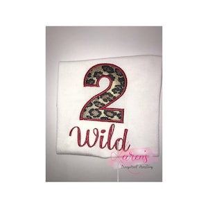 2 Wild birthday shirt, Two Wild Birthday Shirt, 2nd Birthday Shirt, 2nd Birthday Cheetah Shirt, Animal Print