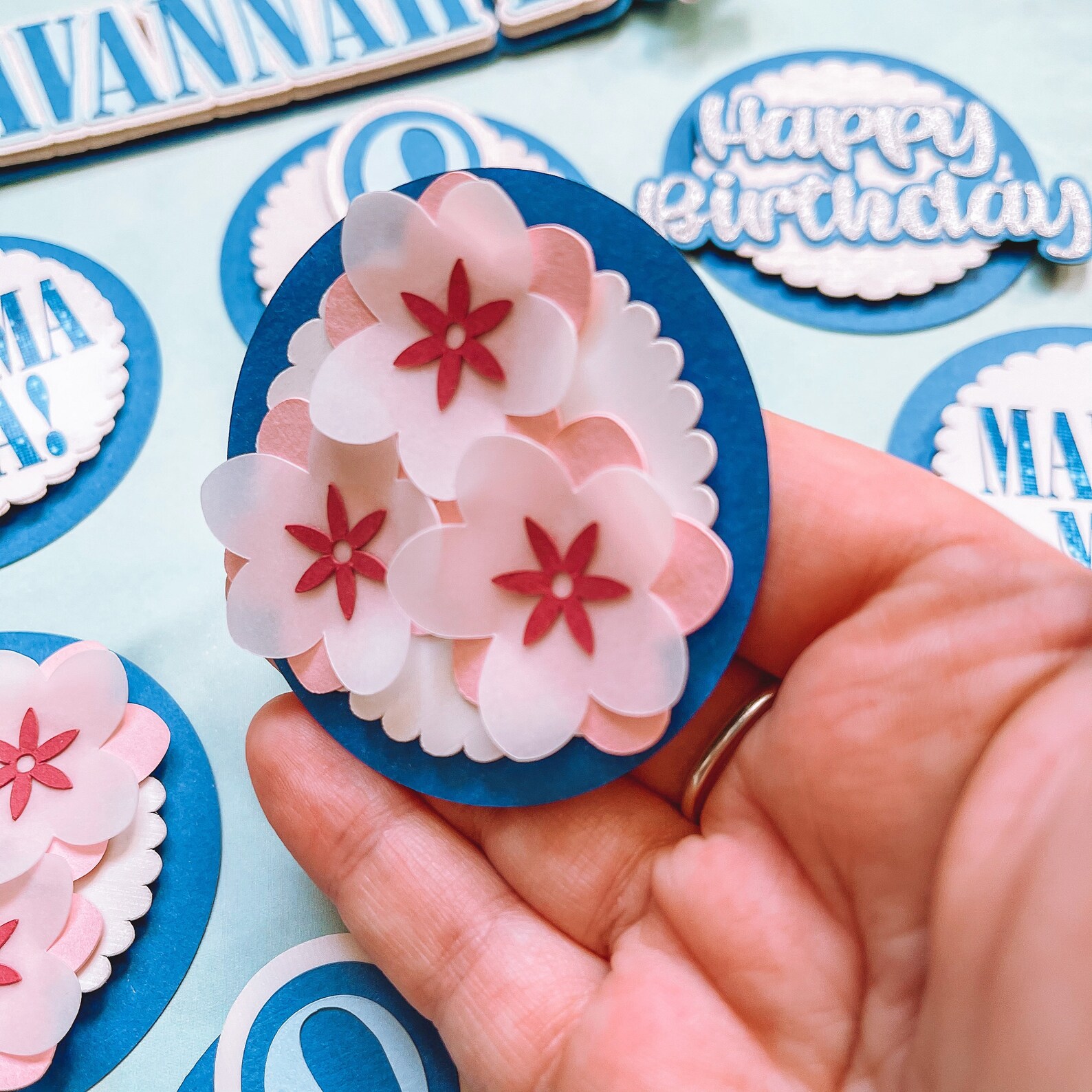 Mamma Mia Cupcake Toppers Mamma Mia Cake Topper Mamma Mia Etsy Finland