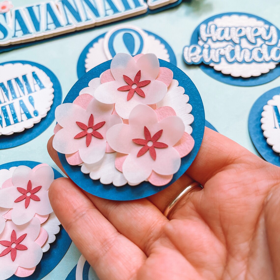 Mamma Mia Cupcake Toppers Mamma Mia Cake Topper Mamma Mia Etsy Finland