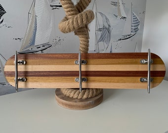 navy coat rack