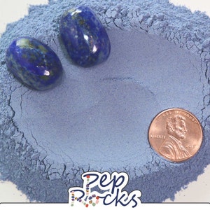Lapis Lazuli - Crushed Fine Gemstone Powder. Great for Art, Jewelry, Wood Inlay and Metaphysical uses