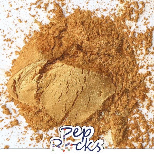Gold Mica - Crushed Super Fine Gemstone Powder. Great for Body Lotions & Scrubs.