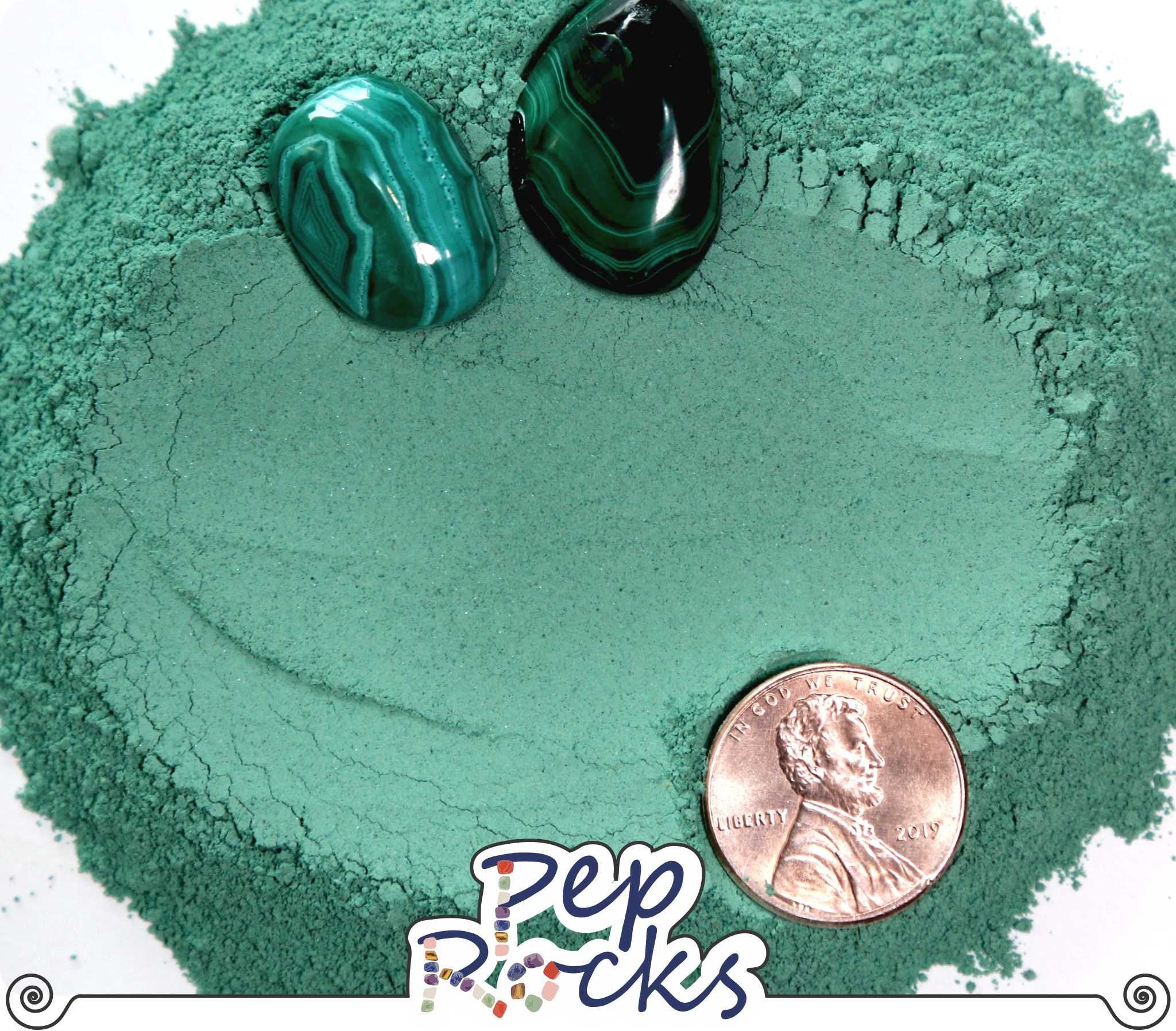 Malachite Crushed Fine Gemstone Powder. Great for Art Etsy