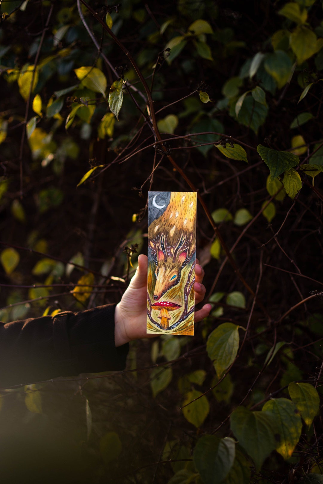 Doe Bookmark / Slavic Bookmark Etsy