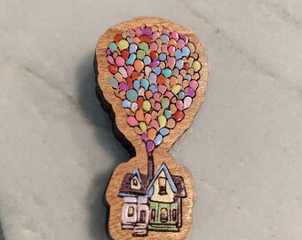 Orange Soda Ellie Badge Inspired Bottlecap Pin Disney Pixar Up - Etsy
