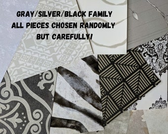 Wallpaper Scrap Pack - Half Pound - Scrapbook - Collage - Cardmaking - Art Journaling - Papercraft - Scrapbook Paper - Assorted Paper