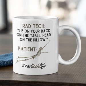 Rad Tech Mug, Radiology Humor, Radiologic Technologist, Mammography, Xray Tech, Rad Tech Appreciation Week, Radiographer, Essential