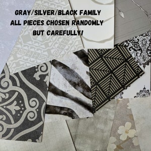 Wallpaper Scrap Pack - Half Pound - Scrapbook - Collage - Cardmaking - Art Journaling - Papercraft - Scrapbook Paper - Assorted Paper
