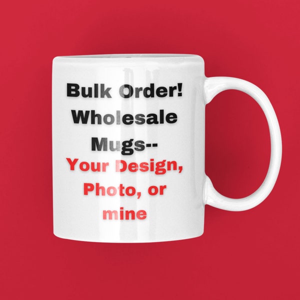 Custom Mugs No Minimum Etsy