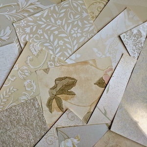 Wallpaper Scrap Pack - Half Pound - Scrapbook - Collage - Cardmaking - Art Journaling - Papercraft - Scrapbook Paper - Assorted Paper