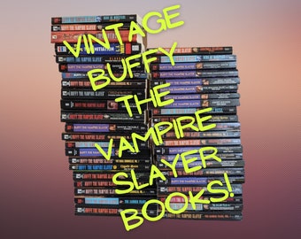 Buffy the Vampire Slayer - Vintage Books - Joss Whedon - BTVS - Buffy the Vampire Slayer Fiction - Vintage Paperbacks - Collectible