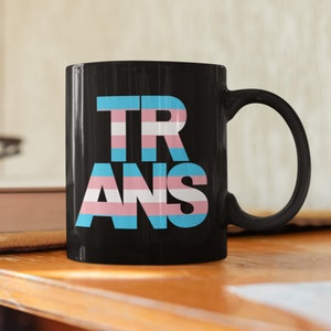 Transgender Pride - Non-Binary Mug - Pronoun Respect - Trans Pride - FtM - MtF - Gender Nonconforming - LGBTQ - LGBTQIA