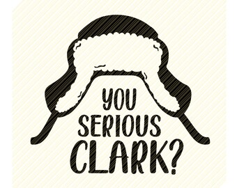 Serious Clark Svg Etsy