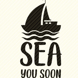 SEA YOU Soon SVG, Meer Sie später, Sprüche Svg, Meer Sie am Strand Svg, Meerjungfrau Sommer Strand Svg, Cricut-Datei, Strand Zitate Svg, Sprüche Svg