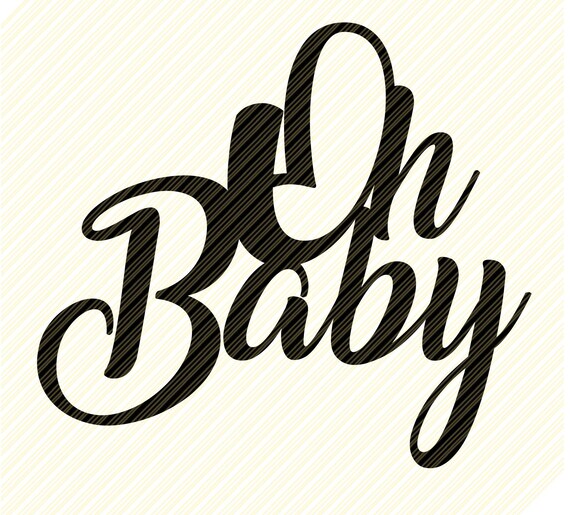 Download Oh Baby Svg Baby Shower Svg Dxf Png Instant Download Baby Etsy