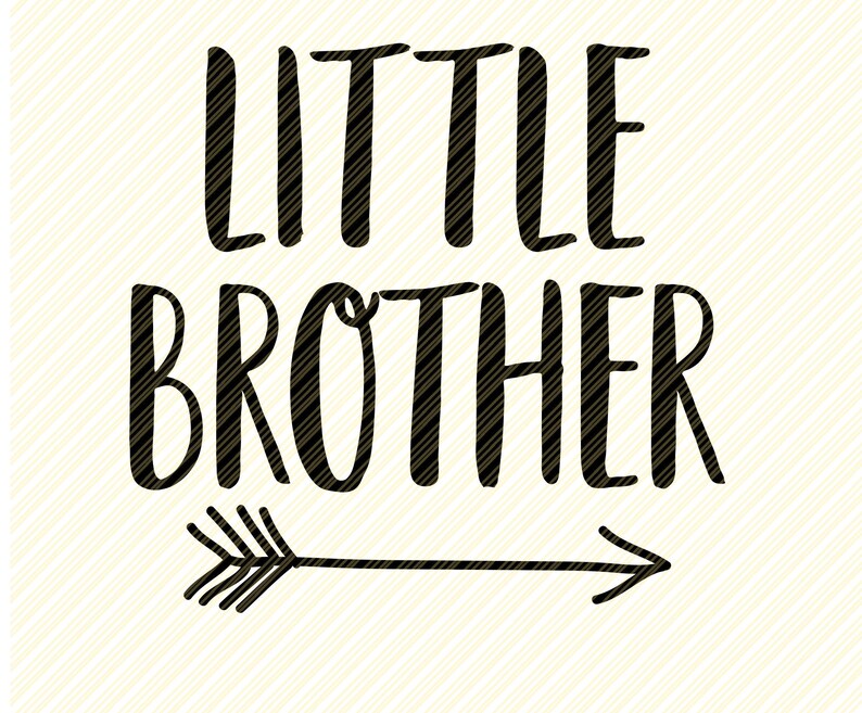 LITTLE BROTHER SVG Litttle Brother Png Cut File Digital - Etsy