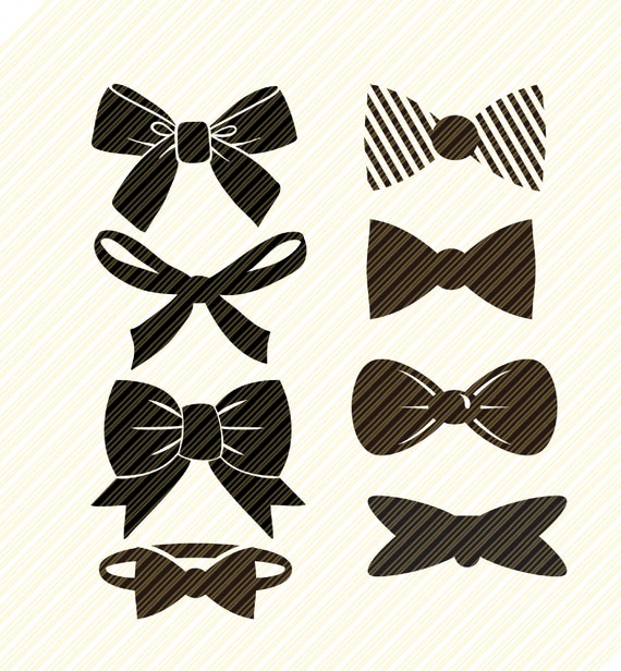 Download Hair Bow Svg Bow Tie Svgbow Svg File Bows Svg Clipart Bow Etsy