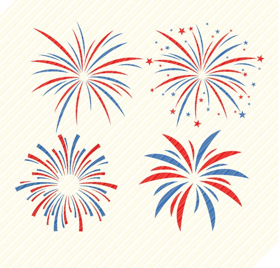 Download Fireworks 4th Of July Svg Fireworks Svg Usa Firework America Svg Silhouette Patriots Day Svg Cricut