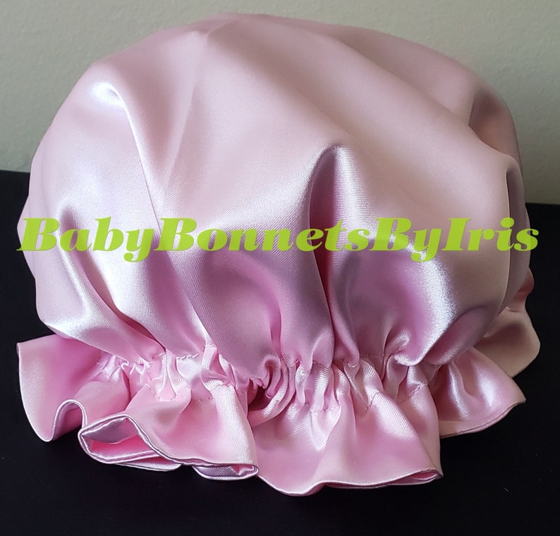Baby Bonnets By Iris Light Pink