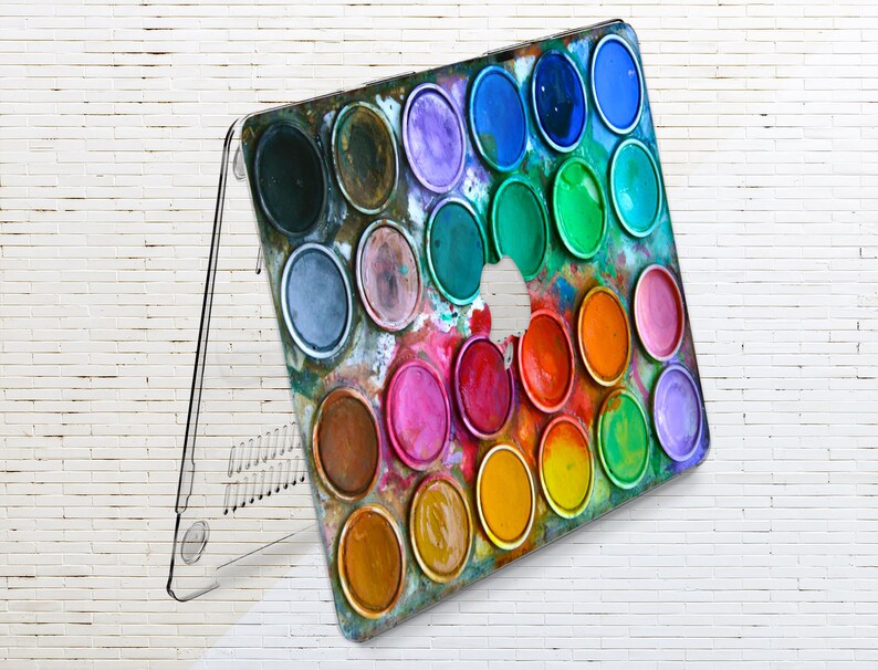 Color Palette Macbook Pro 13 Inch Colorful Paint Macbook Air Etsy