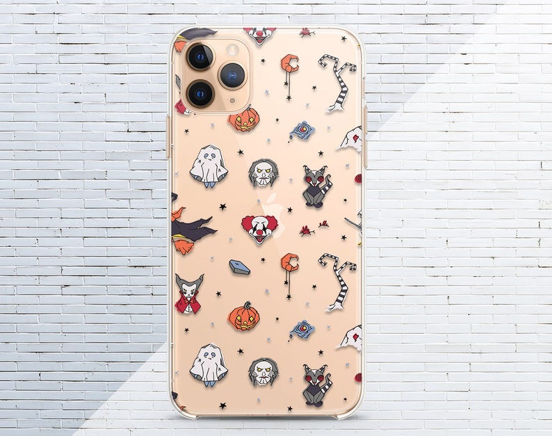 Terrible masks Xs Max Case Halloween pattern iPhone 12 Mini 5G iPhone 11 Pro Cover iPhone X Case TPU iPhone 8 Plus iPhone 6 Accessories Xr 5