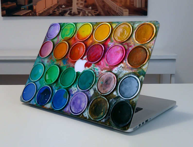 Color Palette Macbook Pro 13 Inch Colorful Paint Macbook Air Etsy