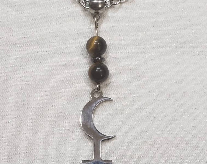 Tigers Eye Drop Necklace Etsy