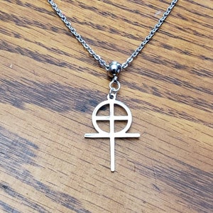 Celtic cross necklace