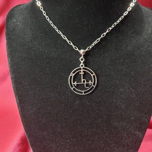 Lilith sigil necklace