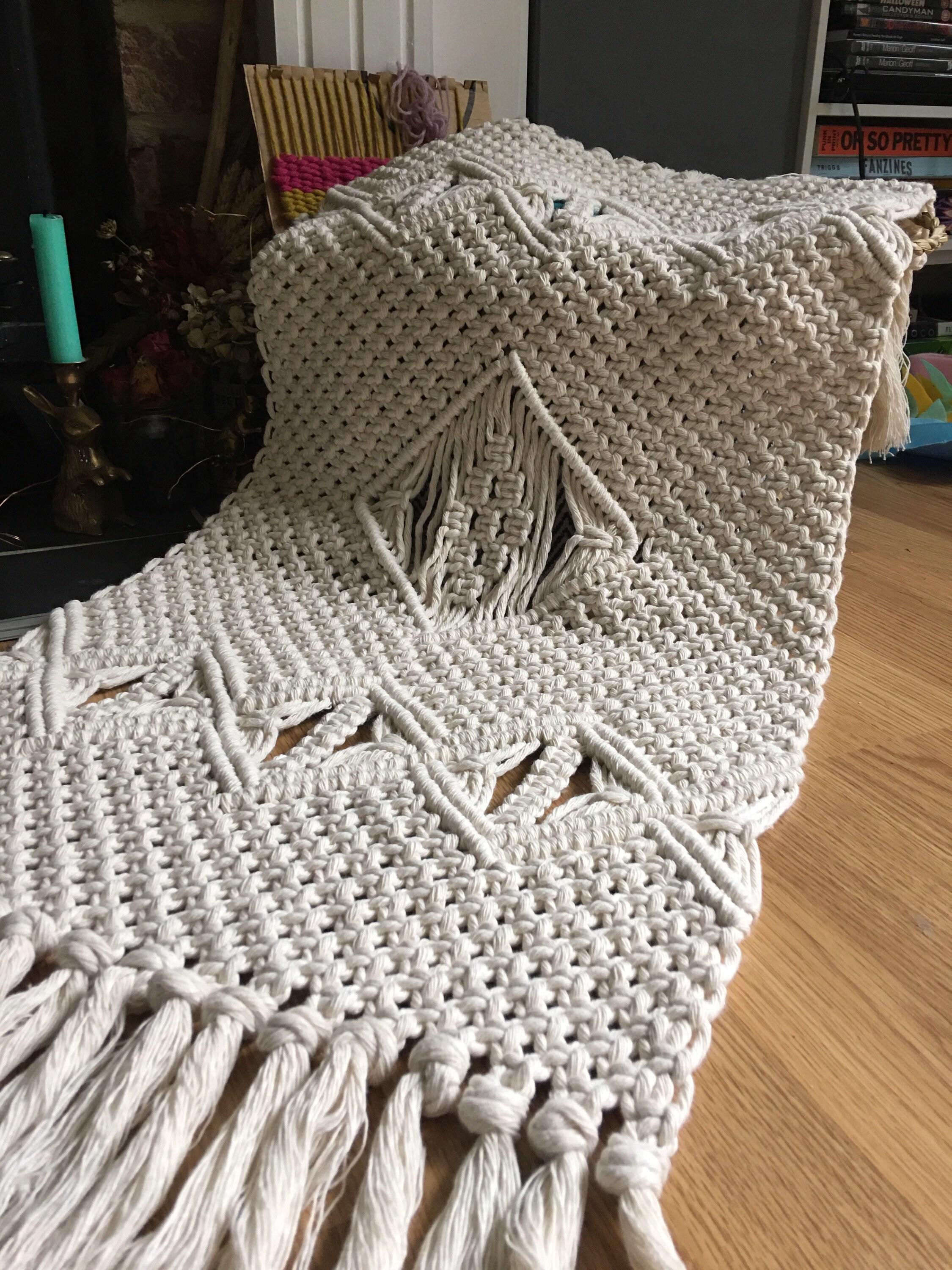 Handmade Macrame Rug Etsy