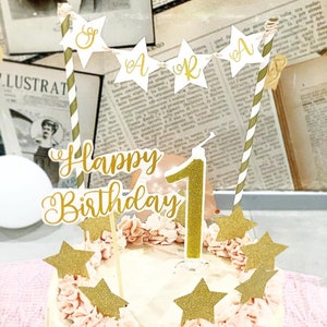 Paper Cake Topper/Cake Topper in Carta personalizzato/ Decorazioni in carta personalizzate per torte