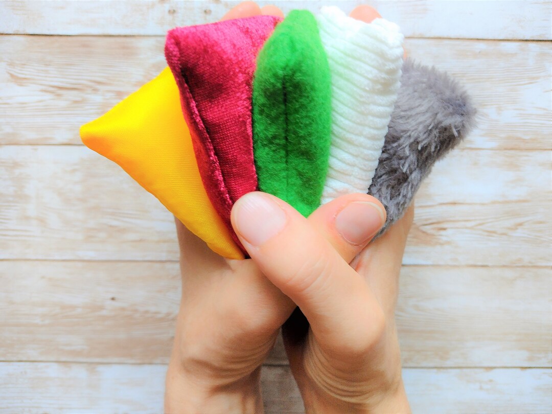 Sensory Bean Bags Kit DIY Sensory Toys Montessori Bean Bags Etsy