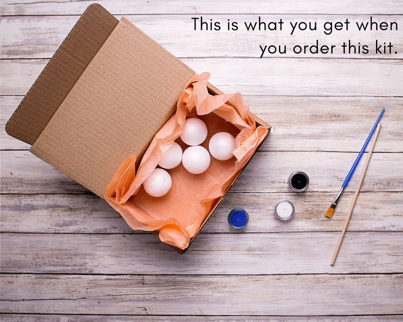 What you get when you order the DIY Montessori Gobbi mobile kit for newborn visual development.
