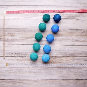 The measurements for the DIY Montessori Gobbi mobile kit for newborn visual development