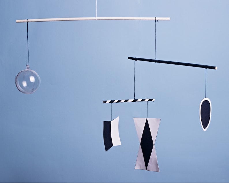 The mobiles of the DIY Montessori mobile set - the Munari