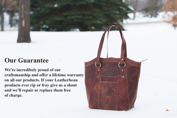 perfect leather tote