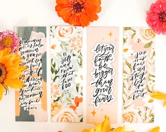 Choose 3 Bookmarks | Christian Book Mark | Jesus Illustration| Jesus  | Reading Gift | Quote Book mark | Bible Verse book mark