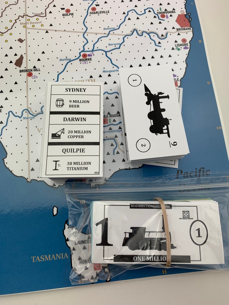 Complete Replacement Set for Rail Building Empire Builder Australian