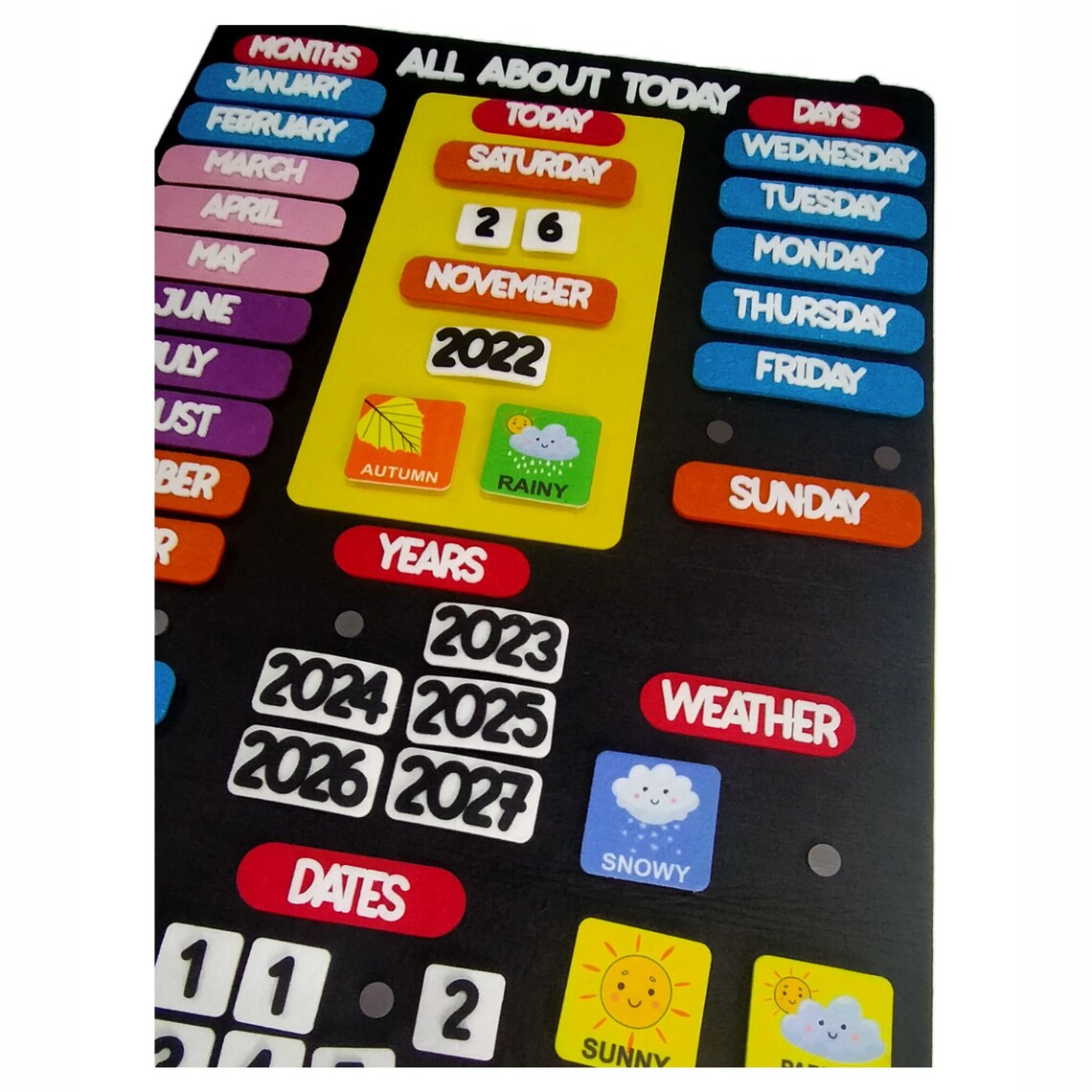 all-about-today-my-first-calendar-felt-activity-wall-hanging-etsy