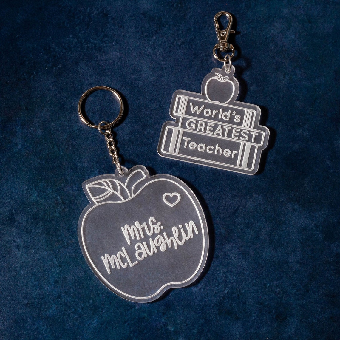 Download Teacher Themed Keychain Templates Commercial License | Etsy