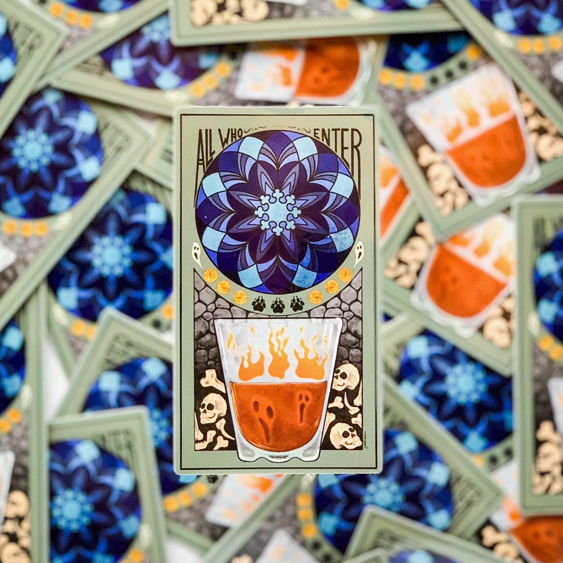 Greek Gods Drink Sticker Hades God of the Underworld Etsy