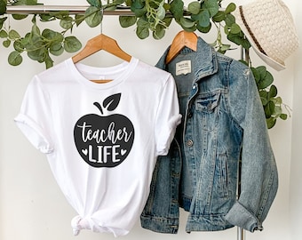Teacher Life Shirt: Soft Cotton Teacher Appreciation Gift
