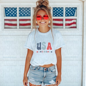 USA July 4th T shirt America Peace shirt Flag fourth of July Celebrate 1776 | Independence Day Tshirt