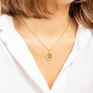 colar com pingente de design personalizado | joias personalizadas com design próprio | presente personalizado para ela | ideias para presentes de aniversário