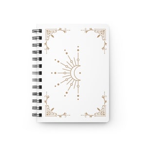 Mystical Moon Journal | Moon and Stars Journal | Witch Journal |