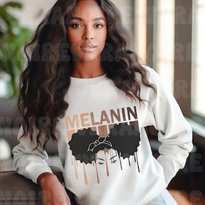 Melanin Girl PNG | Melanin Queen | Melanin PNG Digital File