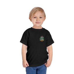 Toddler T Wizarding School Shirt | Enchanted Emblem| Perfect for Magical Adventures| Gift for Birthdays, Everyday Wear, Wizarding World Fan
