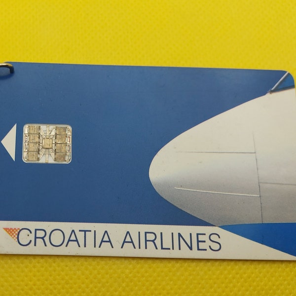 Croatia Airlines, Croatia, Hrvatska, Kroatien, vintage keychains, keyring, key !