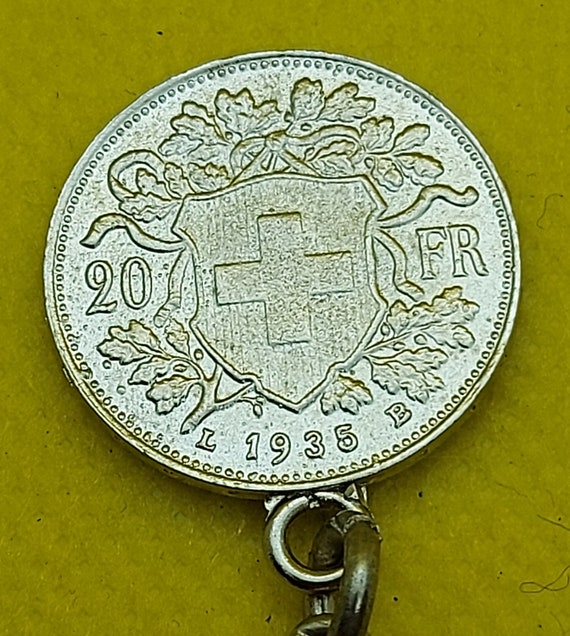 20 Francs 1935. Switzerland, Swiss, HELVETIA, vintage… - Gem