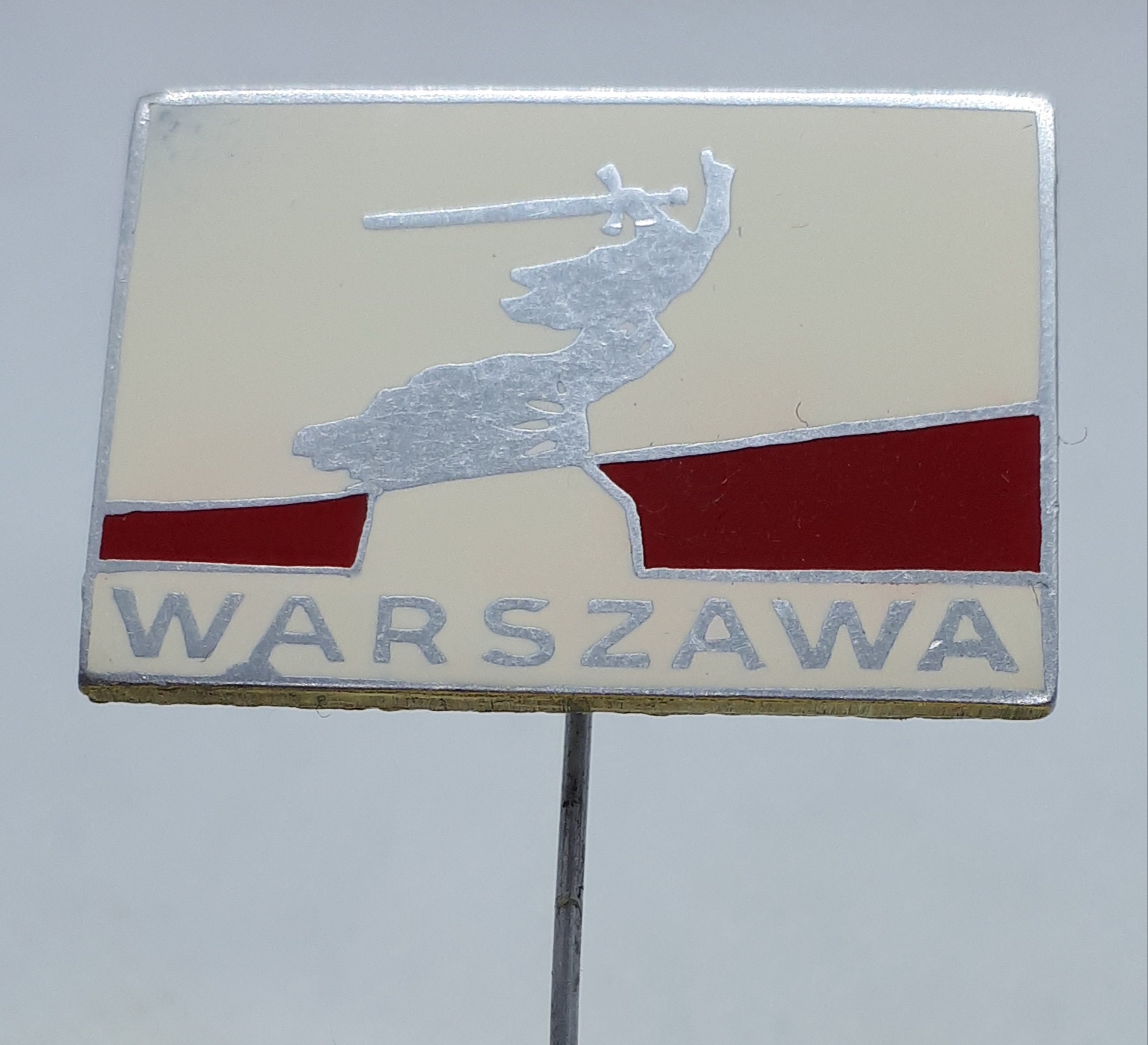 Warsaw Warszawa Varsovie Warschau coat of arms Poland pin Etsy